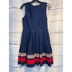 Jason Wu For Target Navy Dress With Red & White Stripes Size 4